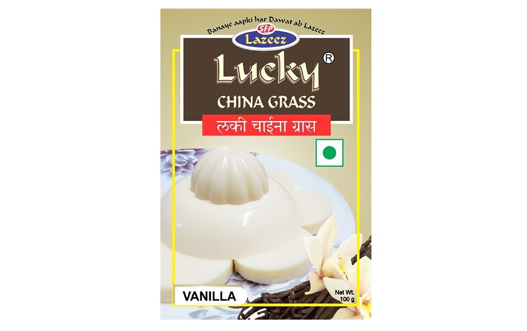 Lucky China Grass Vanilla   Box  100 grams